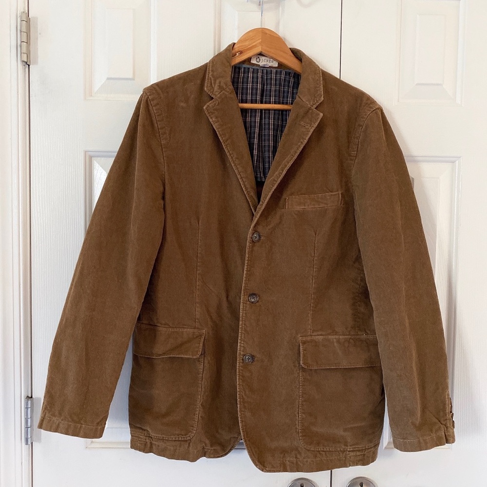 Mens J crew Corduroy Blazer Jacket M